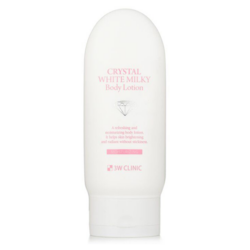 Crystal White Milky Body Lotion bottle from 3W Clinic.