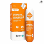 The Derma Co. 1% Hyaluronic Quick-Absorbing Sunscreen Spray 100g