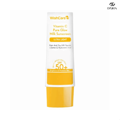 Wishcare Vitamin C Pure Glow Milk Sunscreen Ultra Light SPF 50+ PA+++