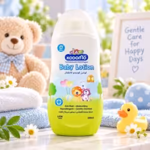 Kodomo Anti-Rash Moisturizing Baby Lotion 180ml