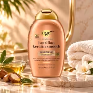 OGX Brazilian Keratin Smooth Conditioner  385ml
