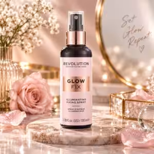 Revolution Glow Fix Illuminating Fixing Spray 100ml