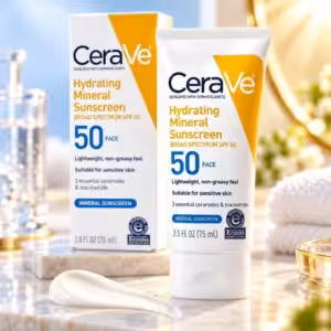 Cerave Hydrating Mineral Sunscreen SPF 30 75ml